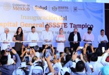 Inaugura presidenta Sheinbaum Hospital General del ISSSTE en Tampico; se recupera el acceso a la salud pública